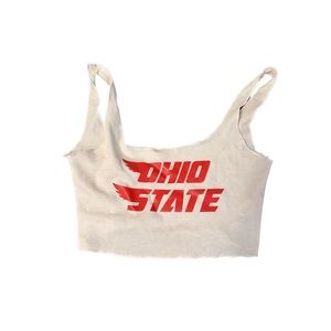 Ohio State Game Day Crop Top